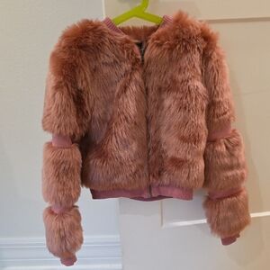 Art Class Faux Fur Jacket